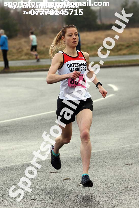 Senior womens Good Friday Elswick Harriers Relay, Newburn, Newcastle. Photo: David T. Hewitson/Sports for All Pics